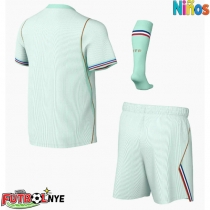 Camiseta Francia Visitante Equipación para niños Mundial 2026 manga corta (+ pantalones cortos)